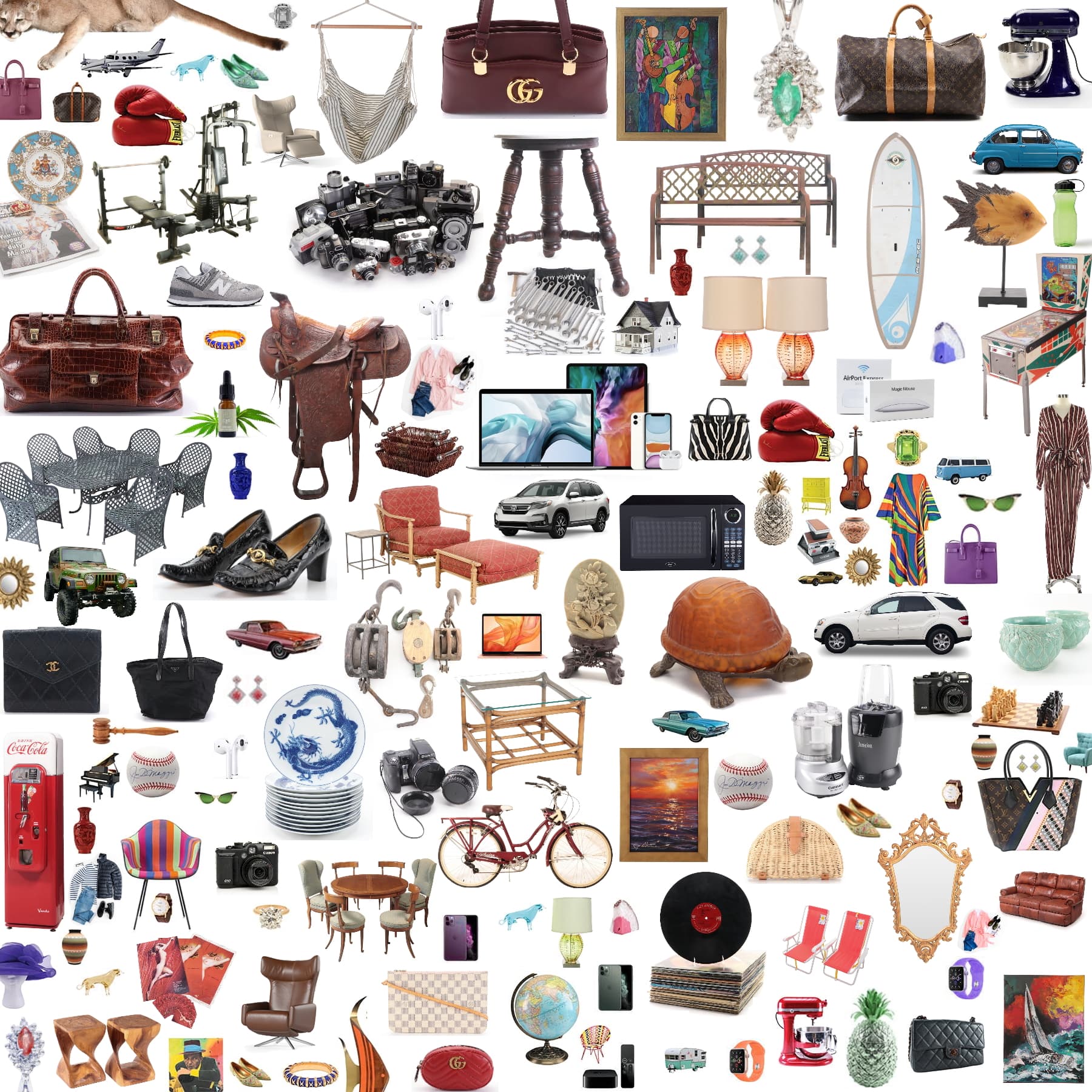 Browsing listings on Bazaar